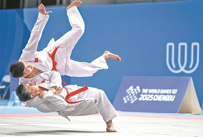 郭奥战胜德, 武术等项目